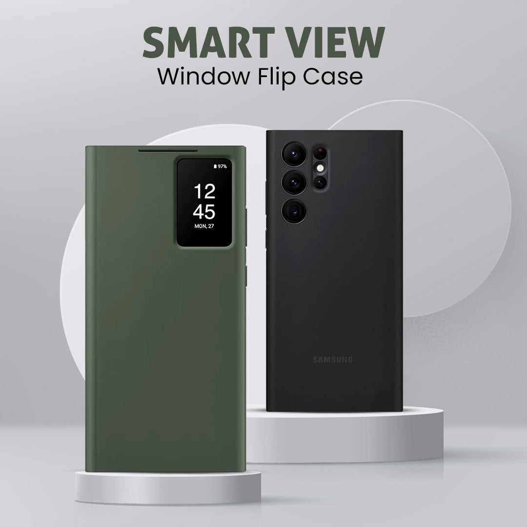 Smart View Window Flip Case - Samsung